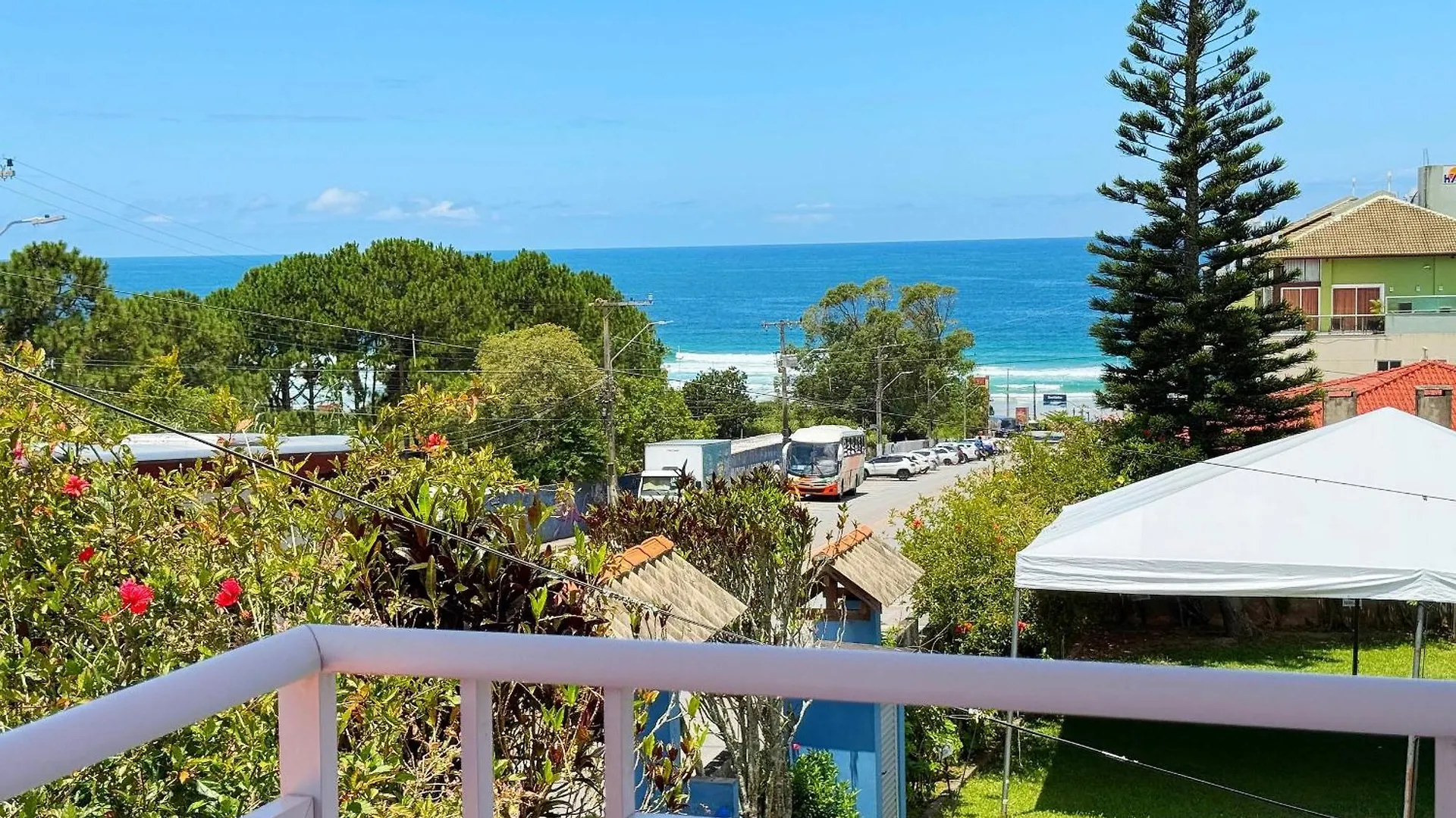 Casa No Santinho, Vista Mar, Churrasqueira - Rpc68 Florianópolis 브라질